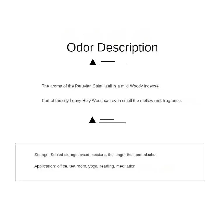 Bâtonnet Palo Santo Pérou Bois Sacré Naturel - Aromathérapie Zen - AgorAstrA