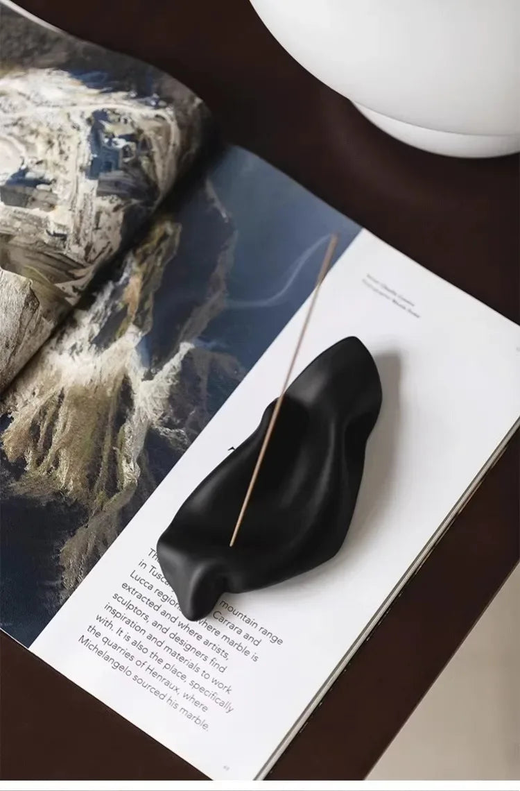 Ornements Décoratifs Encens Nordiques - Sculptures Aromathérapie Élégantes Luxe - AgorAstrA