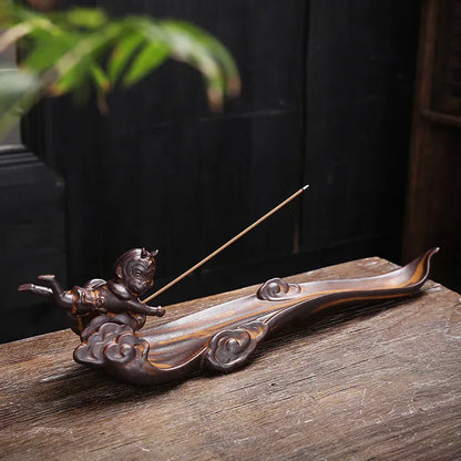 bookshelf-decor-home-decor-person-who-is-thinking-abstract-thinker-sculpture-figurine-statue-resin-modern-reading-decoration - AgorAstrA