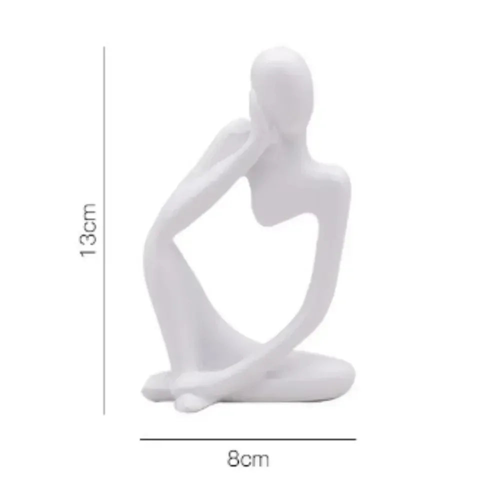sculpture-nordic-art-crafts-abstract-statue-home-decor-desktop-ornaments-figurines-face-character - AgorAstrA