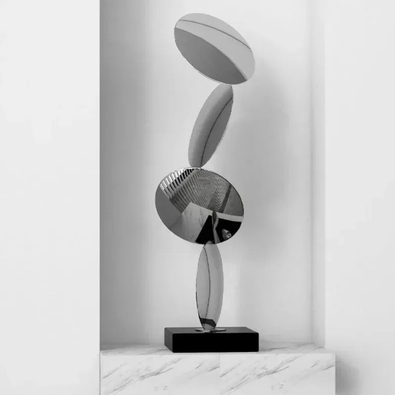 25cm-modern-style-home-decor-abstract-human-face-sculpture-statue-ornament-indoor-room-living-office-decoration-handicraft-gift - AgorAstrA