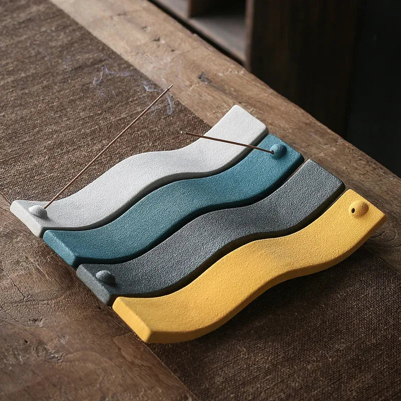 Support Encens Bâtonnets 2mm 20cm - Porte-Encens Déco Maison Accessoire - AgorAstrA