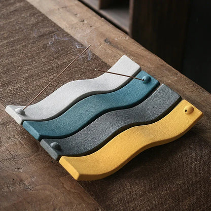 Support Encens Bâtonnets 2mm 20cm - Porte-Encens Déco Maison Accessoire - AgorAstrA