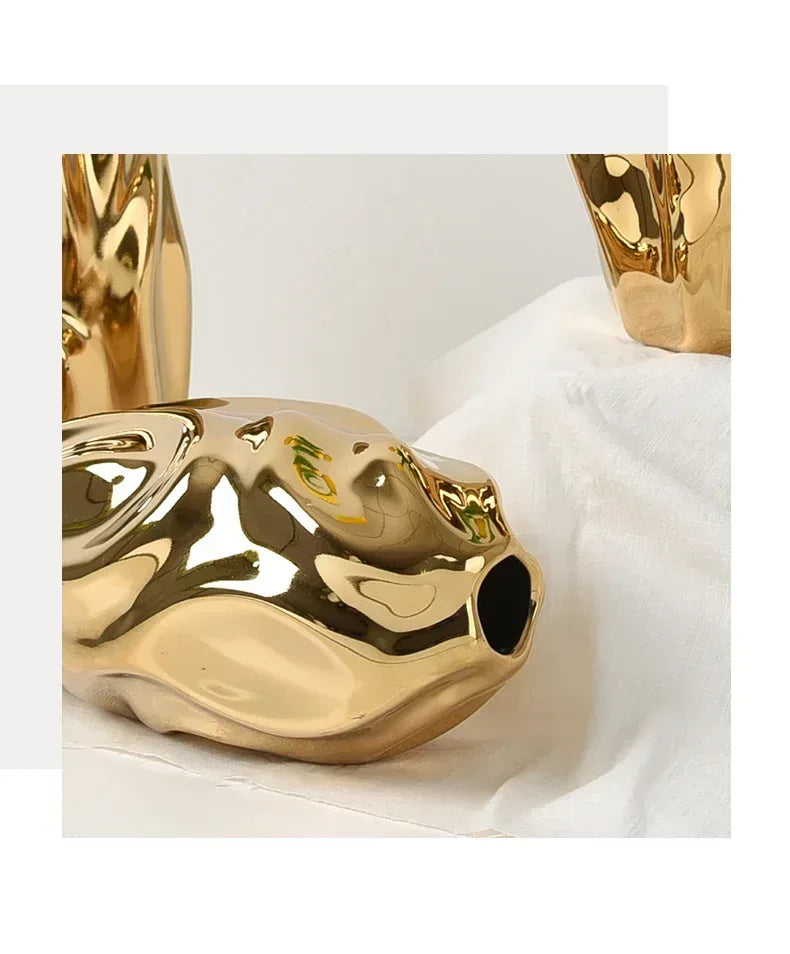 modern-minimalist-white-ceramic-matte-flower-vase-decorative-vase-for-dried-flower-centerpiece-art-crafts-home-table-decoration - AgorAstrA