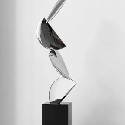 25cm-modern-style-home-decor-abstract-human-face-sculpture-statue-ornament-indoor-room-living-office-decoration-handicraft-gift - AgorAstrA