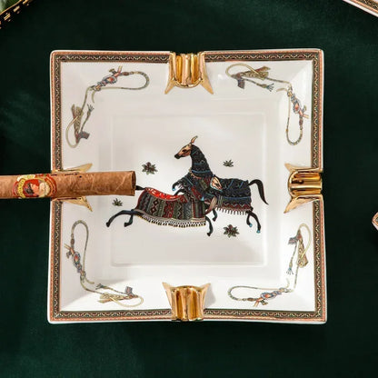 creative-overglaze-decorative-living-room-ashtrays-european-ceramic-ashtray-office-desktop-modern-ash-tray-home-decoration - AgorAstrA