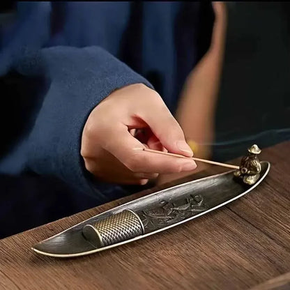 creative-ceramic-incense-holder-for-tea-room-study-fragrance-free-zen-decoration - AgorAstrA