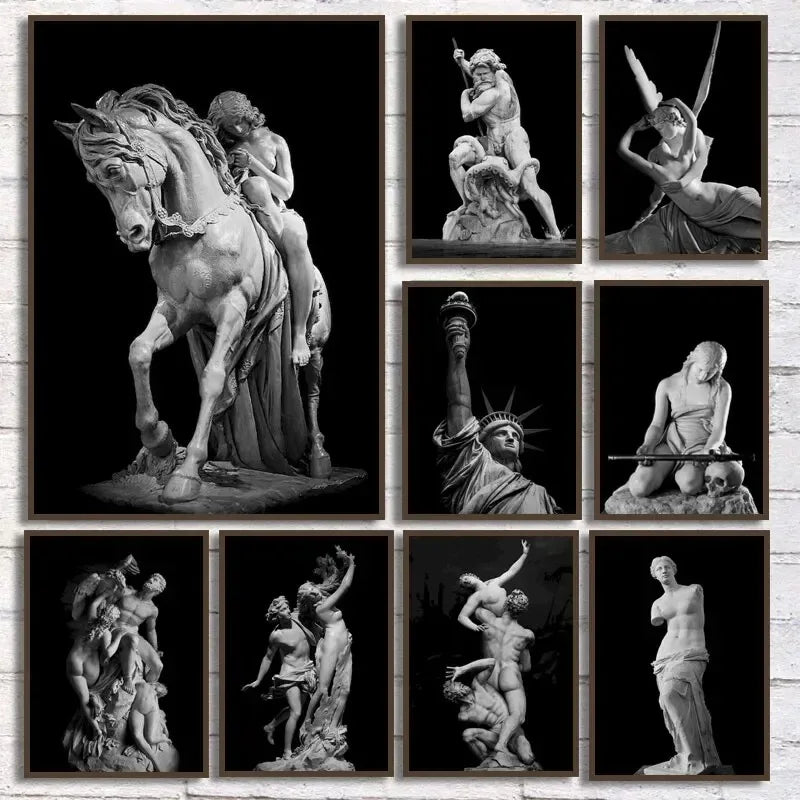 simple-family-statue-modern-style-home-decor-hollow-sculpture-nordic-living-room-ornaments-bedroom-decoration-figurines-gift - AgorAstrA