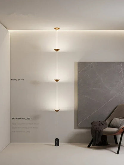 Applique Murale Verre Long Nordique - Luminaire Design Moderne - AgorAstrA