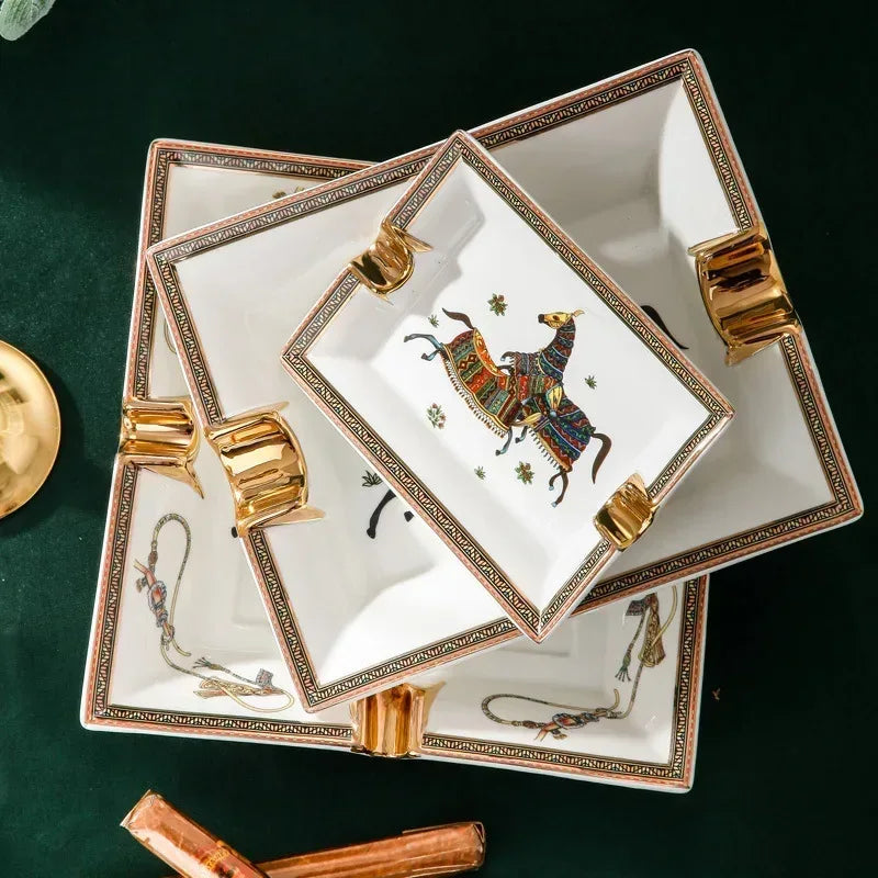 creative-overglaze-decorative-living-room-ashtrays-european-ceramic-ashtray-office-desktop-modern-ash-tray-home-decoration - AgorAstrA