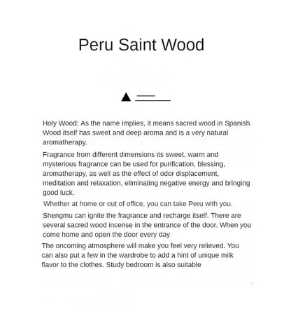 Bâtonnet Palo Santo Pérou Bois Sacré Naturel - Aromathérapie Zen - AgorAstrA