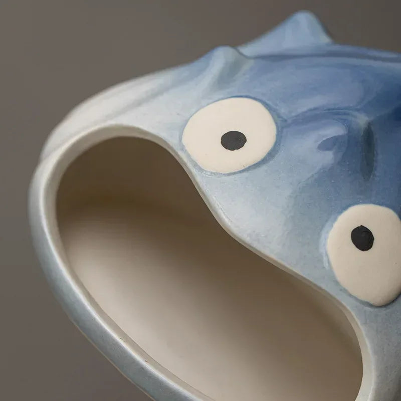 Brûleur d'encens en céramique à motif flamme, avec un adorable dessin animé - Produits de parfumerie d'intérieur - Brûleurs d'encens - AgorAstrA