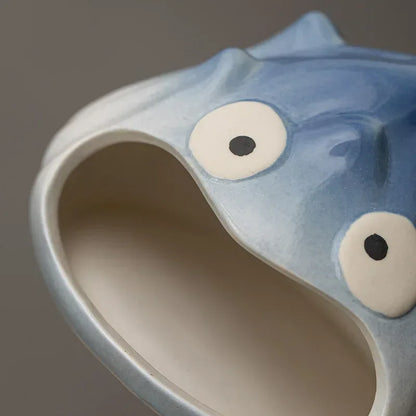 Brûleur d'encens en céramique à motif flamme, avec un adorable dessin animé - Produits de parfumerie d'intérieur - Brûleurs d'encens - AgorAstrA