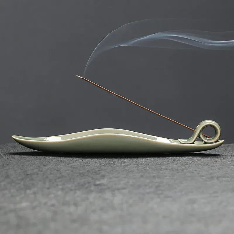 minimalist-glass-incense-holder-zen-style-transparent-incense-burner-creative-wooden-base-anti-ash-flying-incense-holder - AgorAstrA