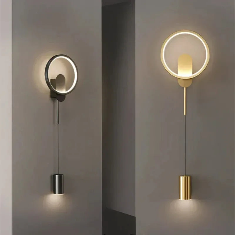 Applique murale LED moderne et minimaliste pour chambre à coucher, chevet ou salon. Éclairage intérieur et lampes décoratives. - AgorAstrA