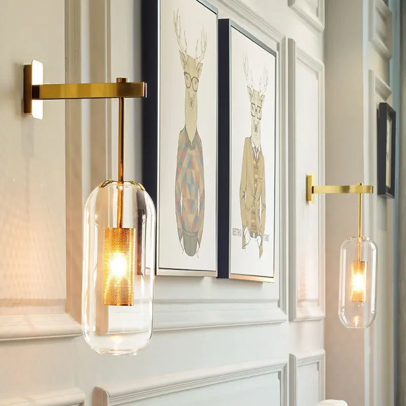 Applique Murale Bois Design Moderne - Lampe Décorative Chambre - AgorAstrA