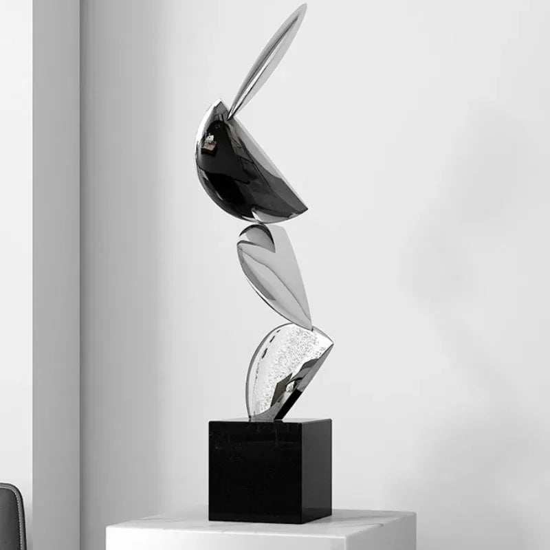 25cm-modern-style-home-decor-abstract-human-face-sculpture-statue-ornament-indoor-room-living-office-decoration-handicraft-gift - AgorAstrA