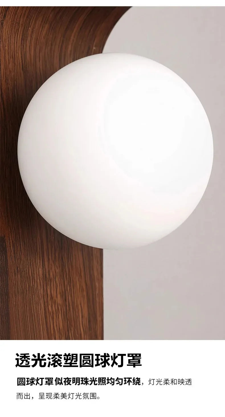 Applique murale au design minimaliste et moderne pour chambre, tête de lit, salon, éclairage d'ambiance, œuvre d'art en bois, bureau, couloir, escalier - AgorAstrA