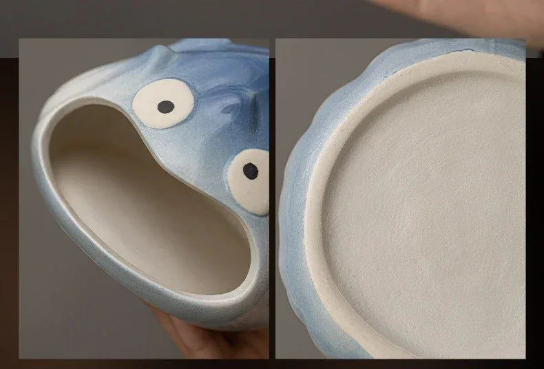 Brûleur d'encens en céramique à motif flamme, avec un adorable dessin animé - Produits de parfumerie d'intérieur - Brûleurs d'encens - AgorAstrA