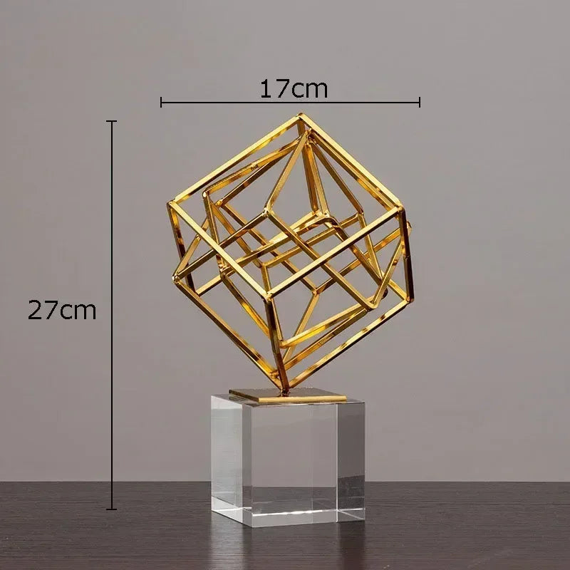 decorations-for-home-living-room-office-mini-thinker-sculpture-ornaments-resin-black-modern-abstract-sculptures-desktop - AgorAstrA