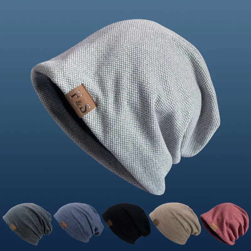 Bonnet Unisexe Noir Léger avec Cordon de Serrage - AgorAstrA