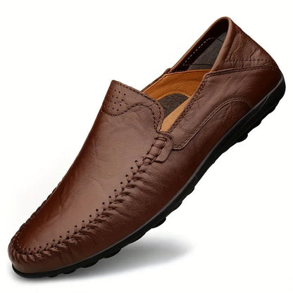 Chaussures homme business casual confortables et respirantes avec coutures apparentes - AgorAstrA