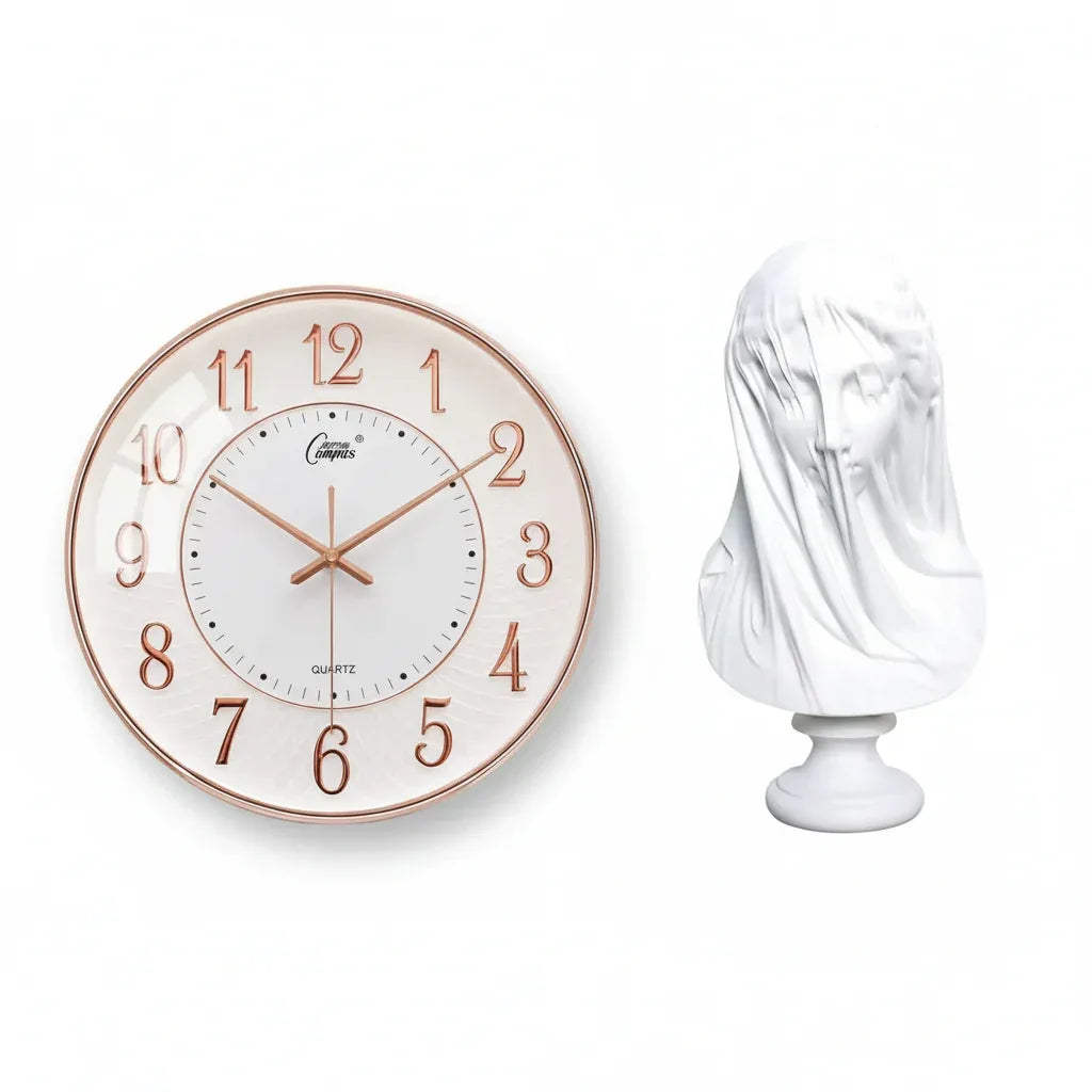 Pack Déco Moderne Artistique - Horloge Nordique + Temple Grec - AgorAstrA